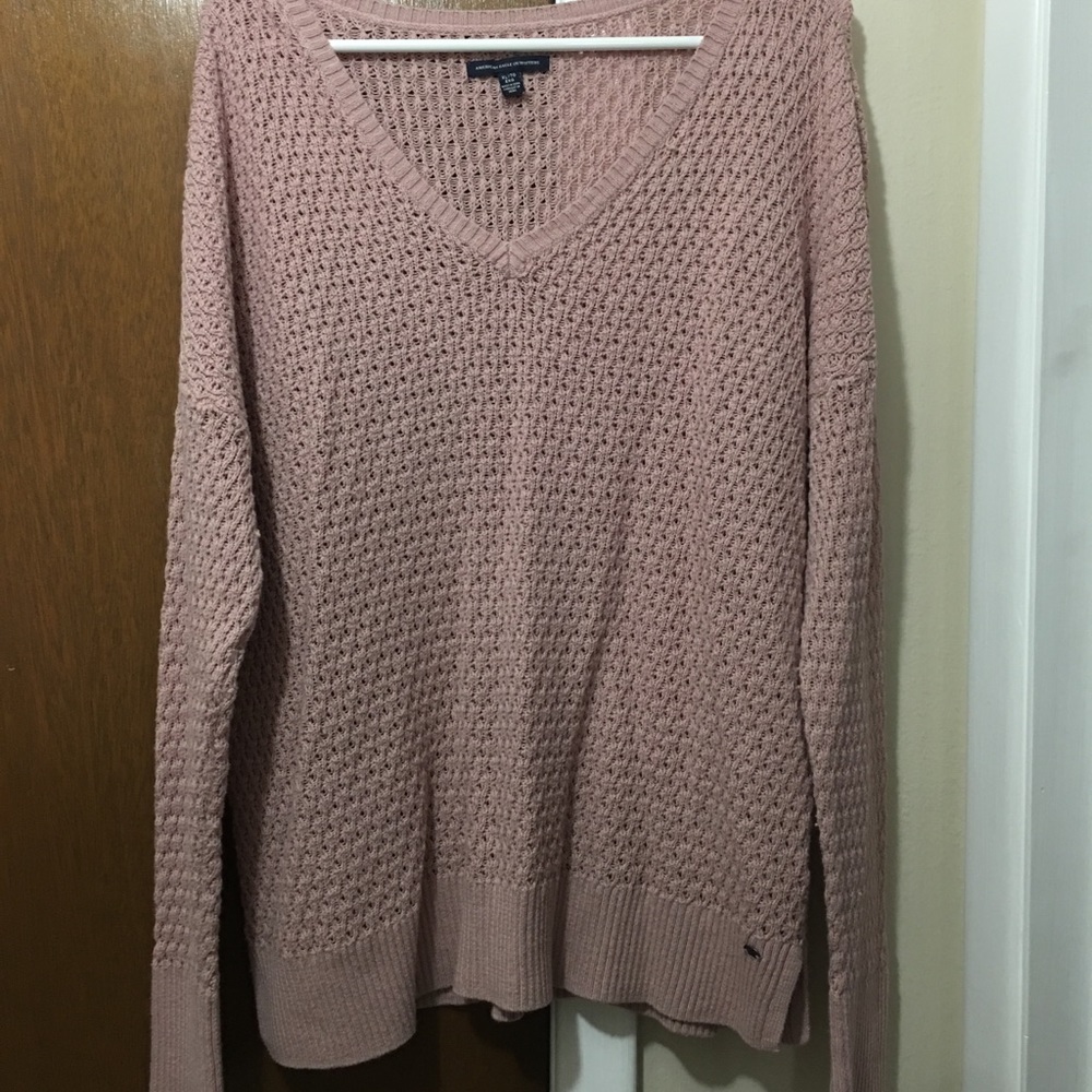 V-neck sweater